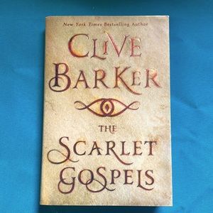 Clive Barker - The Scarlet Gospels. Hardcover. Horror.   Great condition.